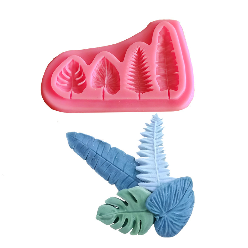 Soap Making Supplies Australia - Пальмовые листья и листья черепахи, силиконовые